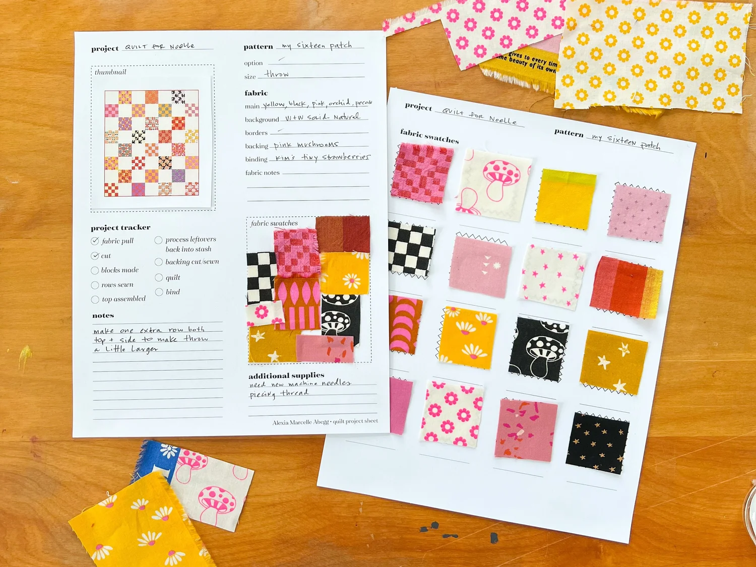 Blooming Fan Quilt Pattern PDF — Alexia Marcelle Abegg